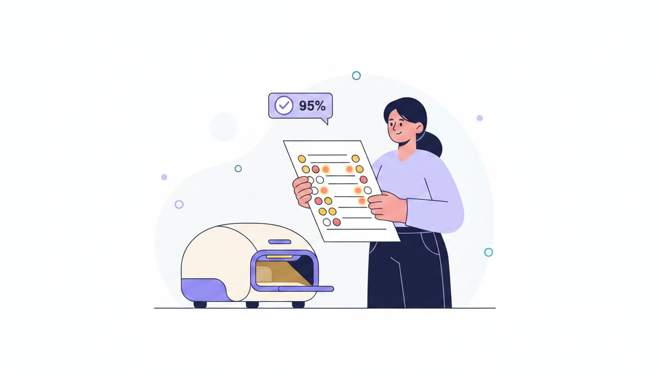 OMR optical mark recognition software and services illustration